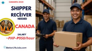 Shipper And Receiver Job In Canada 2025